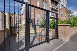 Pedestrian Gate Knole Road Side- click for photo gallery